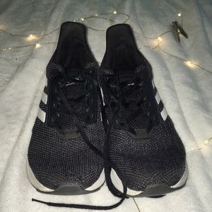 Black Adidas Cloud-foam Sneakers